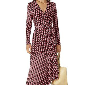 Yumi Kim Red Sabine Wrap Dress